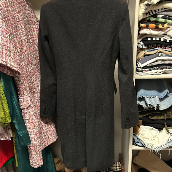 Women's Dark Gray  Coat, Bebe size S - Picture 3 of 6